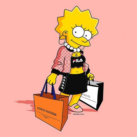 louis vuitton lisa simpson|lisa simpsons wikipedia.